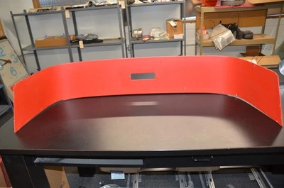 Original Interior Halo Trim Panel 1963 Corvette Coupe (Red) - Image 1 of 4