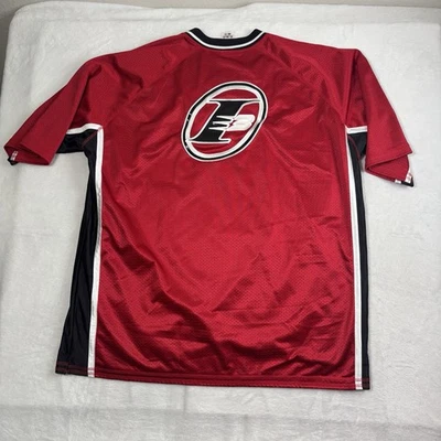 Camiseta de fútbol Y2K Reebok Iverson 3 roja de malla manga corta para hombre 3XL Foto 1 de 4