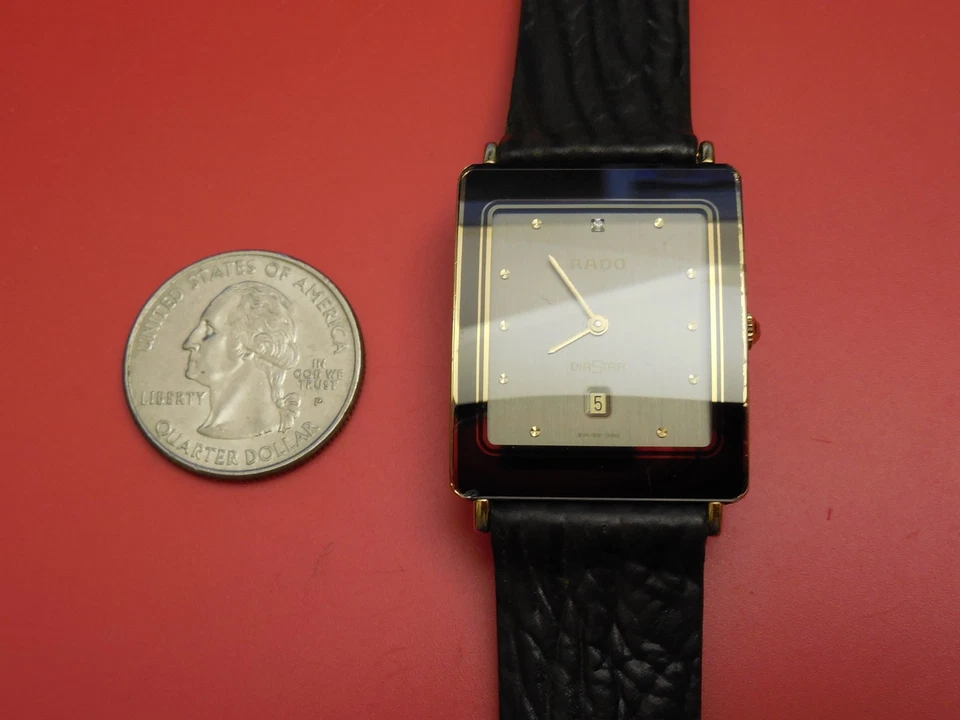 GENUINE RADO DIASTAR 27MM INTEGRAL DATE WATCH - Image 1 of 4