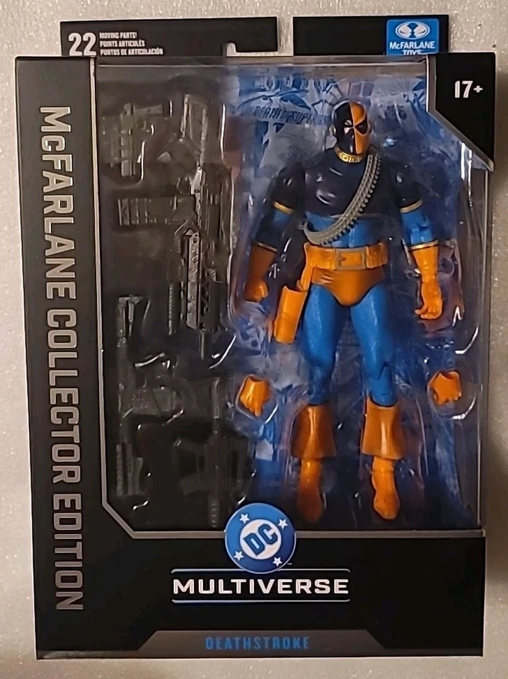 7-дюймовая коллекционная фигурка DC Multiverse Mcfarlane Toys Deathstroke The Terminator - Изображение 1 из 1