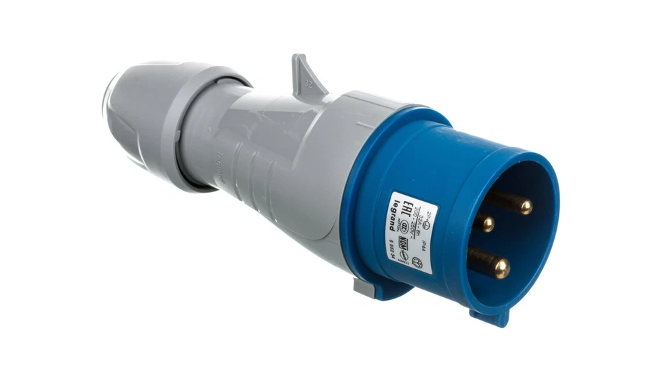Wtyczka przenośna 3P 32A 230V IP44 P17 TEMPRA PRO 555234 - Image 1 of 1