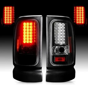Par de luces traseras LED compatibles con luces 1994-2001, lente de humo - Imagen 1 de 6