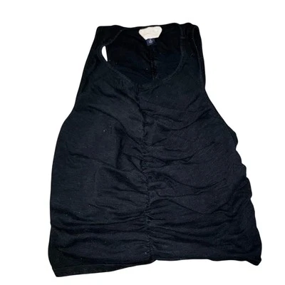 Universal Thread - Mujer - XL - Camisa sin mangas recortada rugosa delantera y trasera Foto 1 de 4