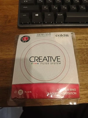 Cokin Z-Pro 62mm Filter Holder Adapter Ring New Unopened - Image 1 of 2