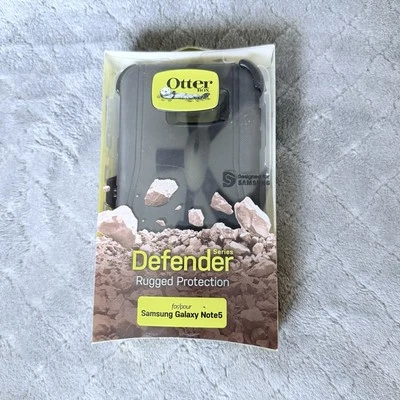 OtterBox Defender Series - Samsung Galaxy Note 5 Case - Black - Image 1 of 4