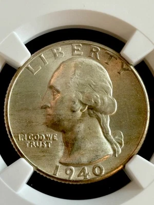 1940 Washington Quarter MS65 NGC Super PQ65 - Image 1 of 4