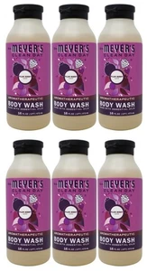 Mrs. Meyer's Clean Day Aromatherapeutic Body Wash, Plum Berry, 16 Oz-Pack of 6 - Picture 1 of 3