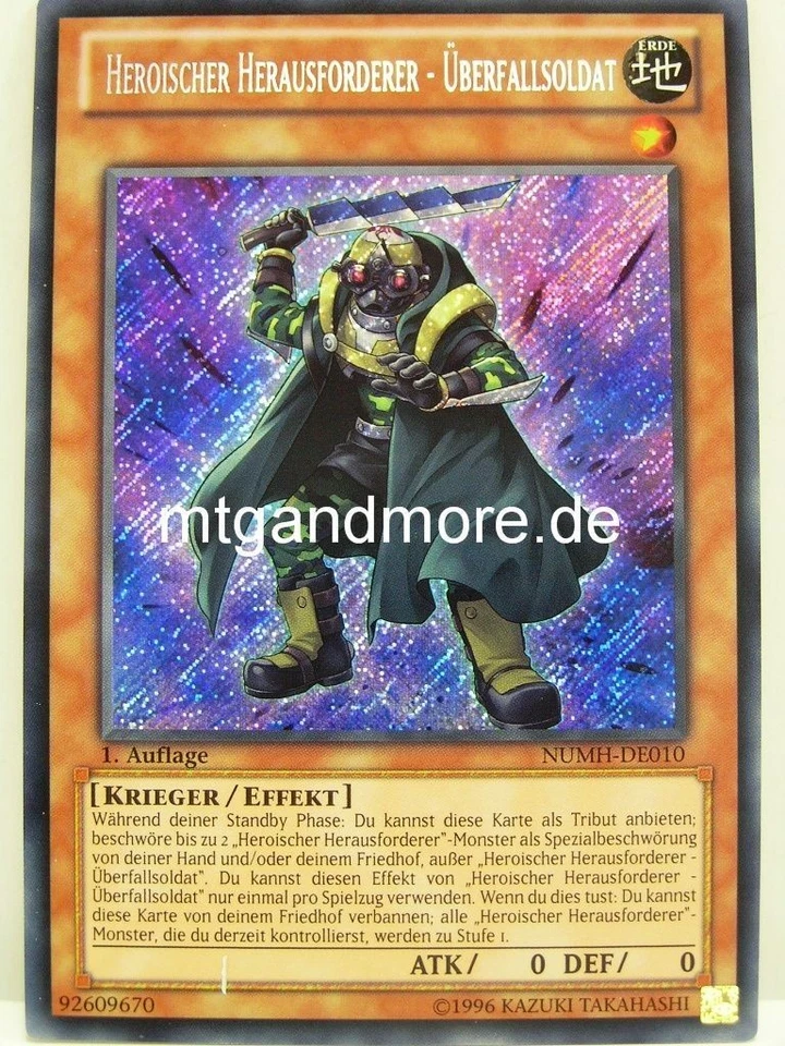 Yu-Gi-Oh - Number Hunters - NUMH - Secret Rare dt. aussuchen - Bild 1 von 1
