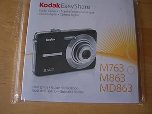 Manual de instrucciones y CD del fabricante de equipos originales Kodak para Kodak M863/M763 - Imagen 1 de 1