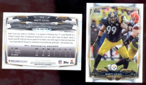 2014 Topps Score BRETT KEISEL Pittsburgh Steelers Card - Picture 1 of 1