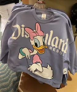 Suéter 2024 Disneyland Púrpura Pato Margarita Cuello Redondo XS S M L XL 2XL 3XL - Imagen 1 de 2