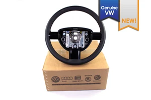 Volante de cuero negro piano Beetle original VW Mk4 nuevo 1C0419091DMKLA - Imagen 1 de 3