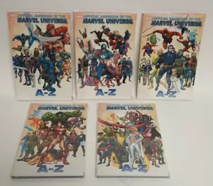 Marvel Comics The Official Handbook of the Marvel Universe A to Z Lot Set 1-5 - Picture 1 of 16