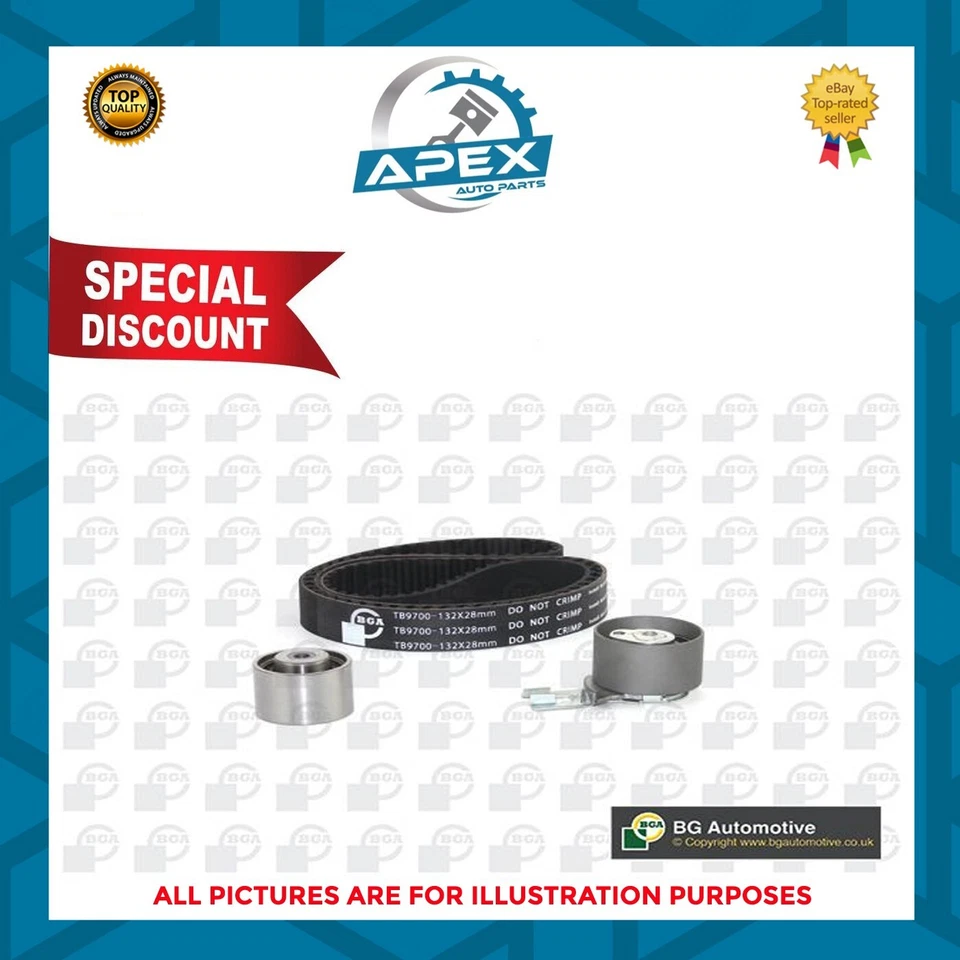 Volvo D5204 T Kit Courroie Distribution 2.0 Diesel Convertible BGA Tout Neuf - Photo 1/1