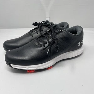 Under Armour Men's UA Charged Draw RST Golf Shoes Size 8.5 Black 3023728 - Picture 1 of 7