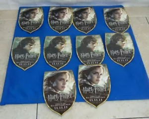 10 Harry Potter Reliquias de la Muerte Parte 2 Promo Botón y Tarjetas Nuevo de Lote Antiguo - Imagen 1 de 3