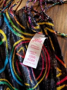 Justice Peace Sign Scarf - Picture 1 of 5