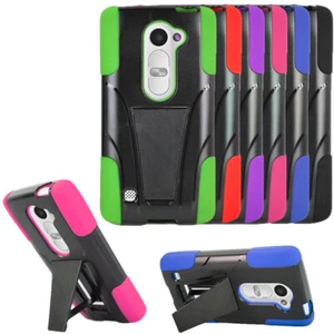 Phone Case For Straight Talk LG Sunset L33 / LG Power L22 Cover Stand - Picture 1 of 7