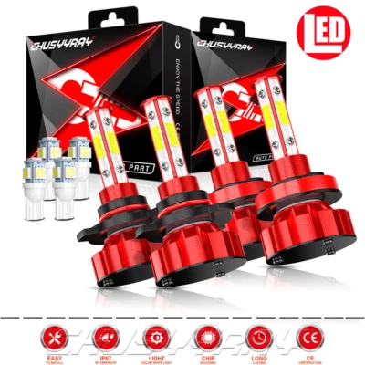 Faro LED luz de haz alto bajo para Dodge RAM 1500 2500 3500 2013 2014 2015 Foto 1 de 4