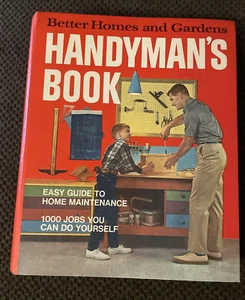 Vintage 1970 Better Homes and Gardens Handyman's Book 5 Ring Binder Hardcover - Foto 1 di 6