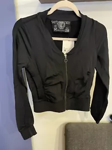 ZARA NWT Womens Track Bomber Sport Jacket TRF Size M - Picture 1 of 5
