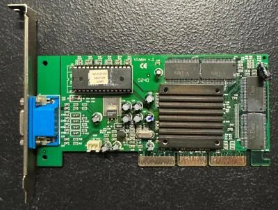Nvidia TNT2 M64 32MB AGP Graphics Card - Image 1 of 4