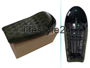 Royal Enfield GT & Interceptor 650 "D10 Touring Leather Seat With Black Cowl" - Imagen 1 de 7