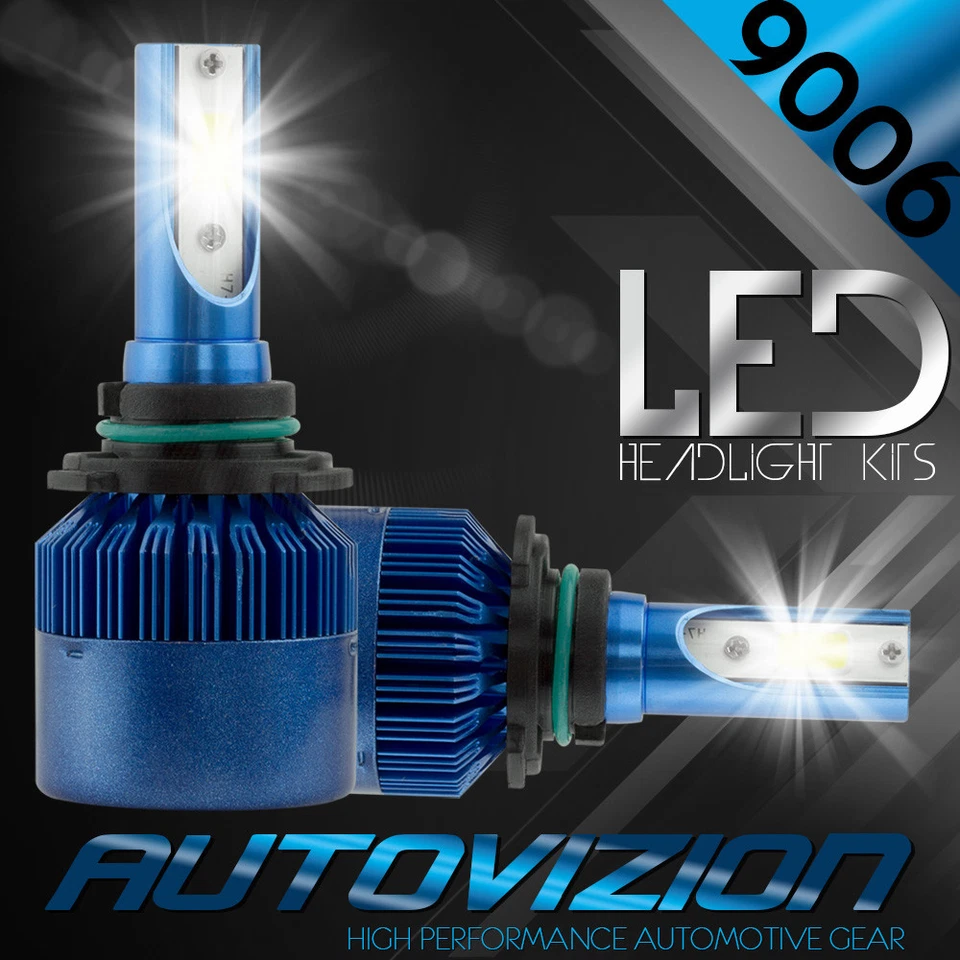 Kit de conversión de faros LED HID AUTOVIZION 9006 6000K para BMW 525i 1989-1995 Foto 1 de 1