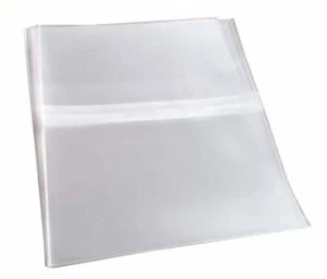 10 Double CD Sleeves: Japanese Resealable Wraps for 2-4 Disc Fatboy Double CDs - Foto 1 di 6