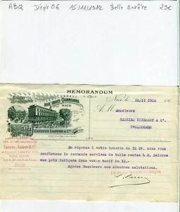 Dépt 06 - Nice 6 Bld du Pont Vieux - Très Belle Entête Grand Magasin 15/11/1912 - Picture 1 of 1