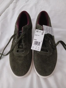 Mens Reebox Classic Club C Coast Tennis Shoes Size 11 Suede Green - Imagen 1 de 7