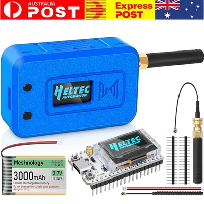 ESP32 LoRa V3 Development Board+Battery+ 915MHz Antenna+ N35 Case for Meshtastic - image 1 of 4