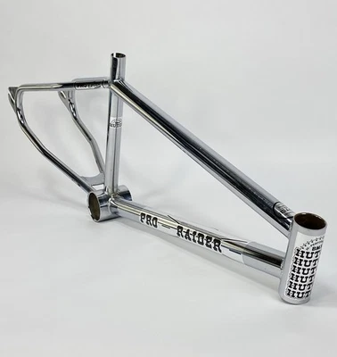 1984 HUTCH Pro Raider Frame Chrome Original Old School BMX Racing Vintage Loop - Image 1 of 4