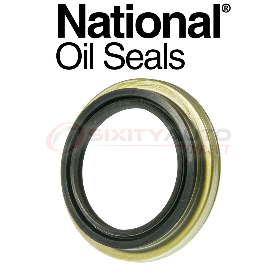 National Wheel Seal for 2001-2007 Toyota Sequoia 4.7L V8 - Axle Hub Tire oj Foto 1 de 4