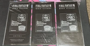 Shinra Sticker Final Fantasy Ff7 Square Enix Set 3 - Picture 1 of 1