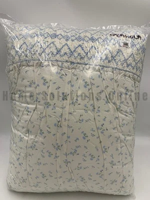 Edredón Pottery Barn Teen LoveShackFancy Prairie Wildflower azul reina completa #U1112 Foto 1 de 2