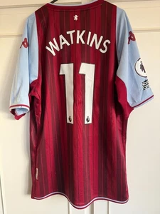 Camiseta de fútbol local Aston Villa 2021-2022 Watkins 11 EPL mediana/61223 - Imagen 1 de 5