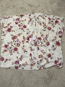 Maurices Damen Kimono Einheitsgröße mehrfarbig Blumenmuster leicht fließend - Bild 1 von 8
