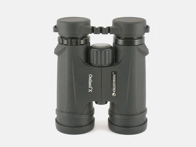 CELESTRON 10 X 42 OUTLAND X BINOCULARS+CASE, CAPS, STRAP, MANUAL+LITTLE USE/WEAR - Image 1 of 4