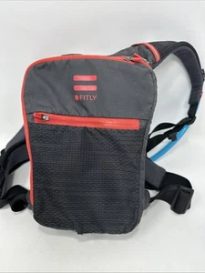 Fitly Sub 90 Lightweight Running Pack Black/Red - Picture 1 of 11