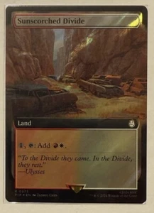 Sunscorched Divide Borderless Surge Foil - Universes Beyond: Fallout MTG - Picture 1 of 2