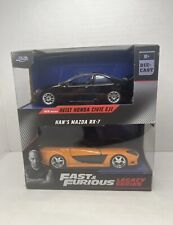 Jada Fast & Furious Legacy Series Heist Honda Civic EJ1 & Han’s Mazda RX-7 1/32