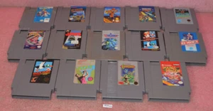 Lot of 14 Nintendo NES Video Games Cartridges_Castlevania_Double Dragon_Mario. - Picture 1 of 8