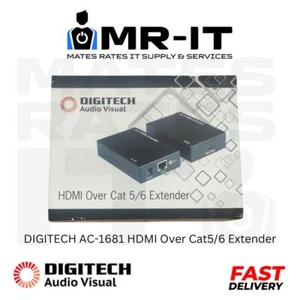 DIGITECH AC-1681 HDMI Over Cat5/6 Extender - Picture 1 of 1