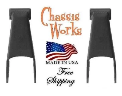 2001-2010 Silverado Sierra 1500 2500 3500 HD 3" Lowering Shackles Leveling Kit - Image 1 of 2