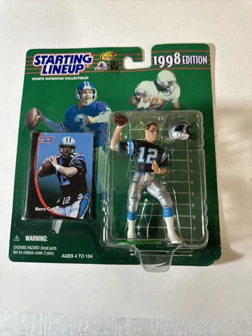 1998 Football Edition Starting Lineup Kerry Collins Figure Cover