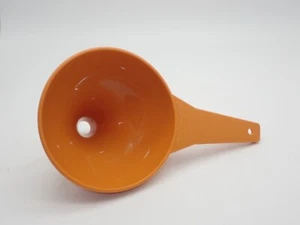 NEW Tupperware Funnel Kitchen Tool Harvest Orange Hershey Kiss Mold #1227 - Picture 1 of 4