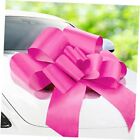 Big Car Bow (30 inch) with 2 Gold Accessory Bows, 30 Inch (Pack of 1) Pink