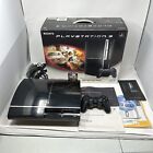 Sony Playstation 3 Ps3 80gb Black Ceche01 Full Backwards Compatible - Tested
