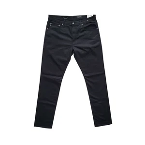 AG Adriano Goldschmied The Everett Slim Straight Jeans Endless Black Men's 34X34 - Picture 1 of 7